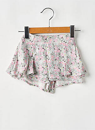 Jupe short coupe évasée rose IKKS fille