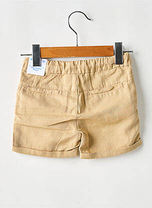 Short poches taille ajustable beige MAYORAL fille
