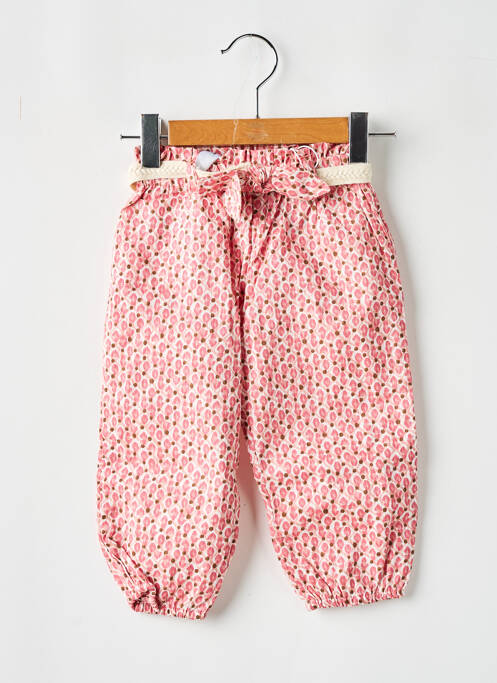 Pantalon droit rose MAYORAL pour fille