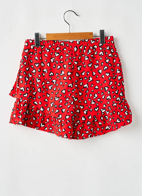 Jupe short rouge ONLY pour fille