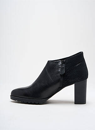 Bottines/boots matière lisse talon de 4 à 6cm noir MITICA femme