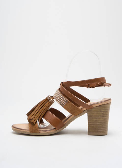 Sandales/Nu pieds marron LOLA ESPELETA pour femme