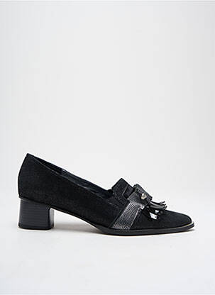 Mocassins noir J.METAYER pour femme