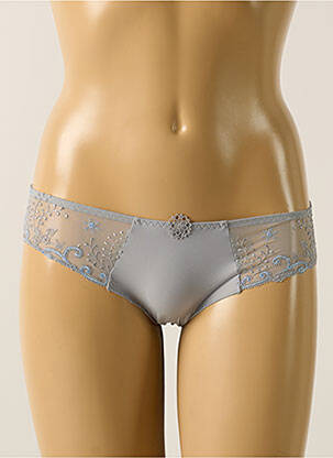 Culotte effet matière satinée gris SIMONE PERELE femme
