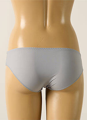 Culotte effet matière satinée gris SIMONE PERELE femme