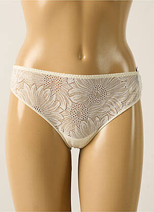 Tanga beige SIMONE PERELE pour femme