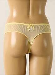 Tanga jaune SIMONE PERELE pour femme seconde vue