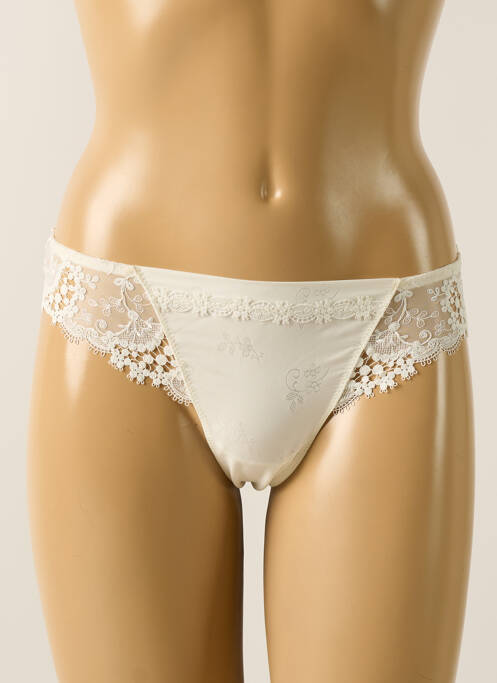 Tanga blanc SIMONE PERELE pour femme