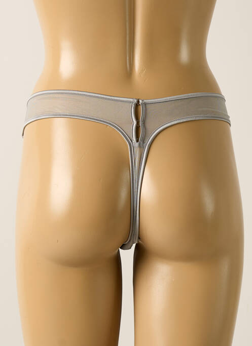 Tanga gris SIMONE PERELE pour femme