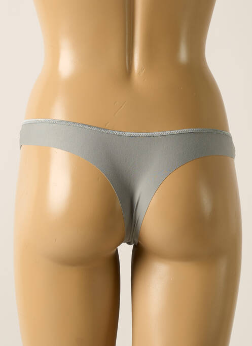 Tanga gris SIMONE PERELE pour femme