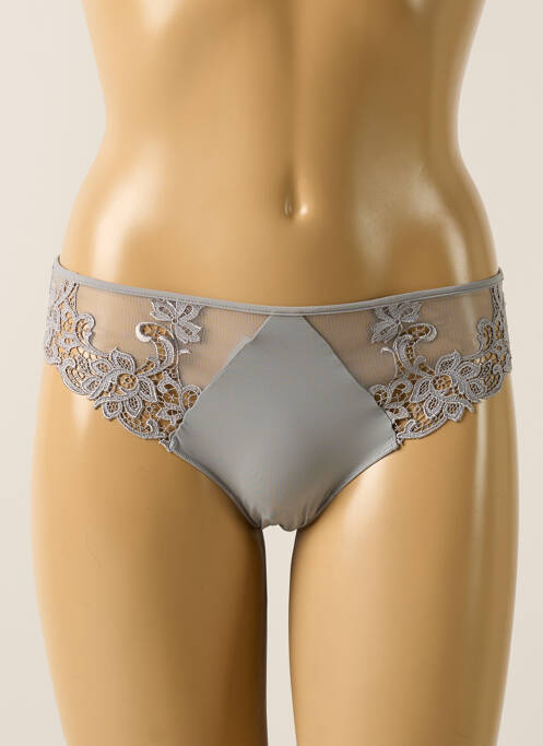 Tanga gris SIMONE PERELE pour femme