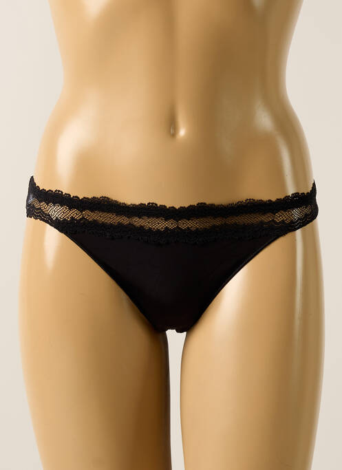 Tanga noir SIMONE PERELE pour femme