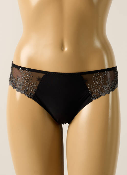 Tanga noir SIMONE PERELE pour femme