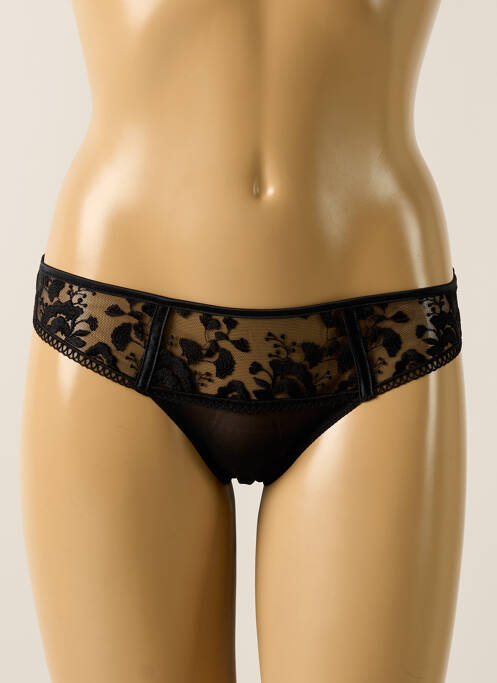 Tanga noir SIMONE PERELE pour femme