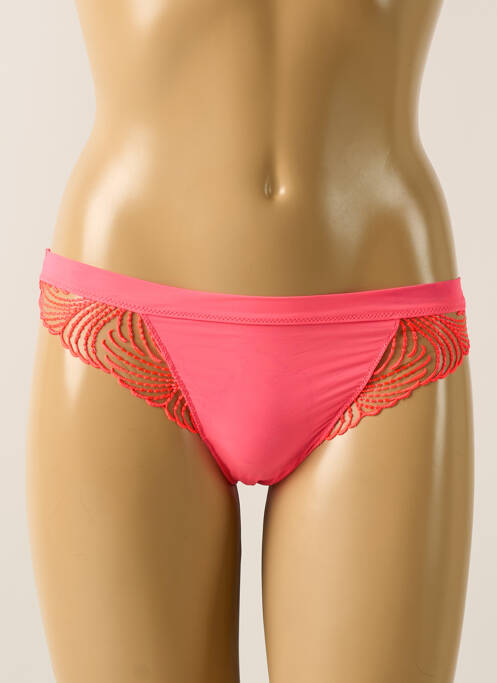 Tanga rose SIMONE PERELE pour femme