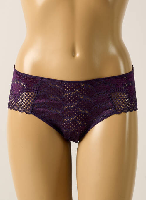 Shorty violet IMPLICITE pour femme