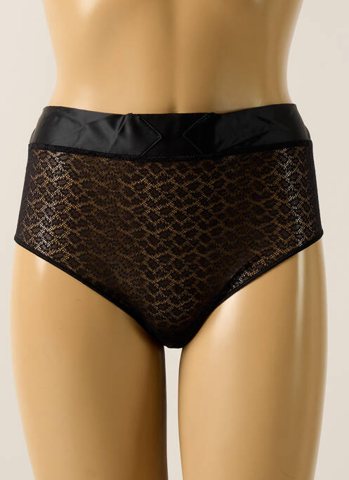 Culotte haute noir IMPLICITE pour femme