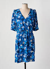 Robe courte bleu LA PETITE ETOILE pour femme seconde vue