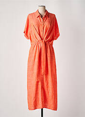 Robe longue orange FRNCH pour femme seconde vue