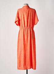 Robe longue orange FRNCH pour femme seconde vue