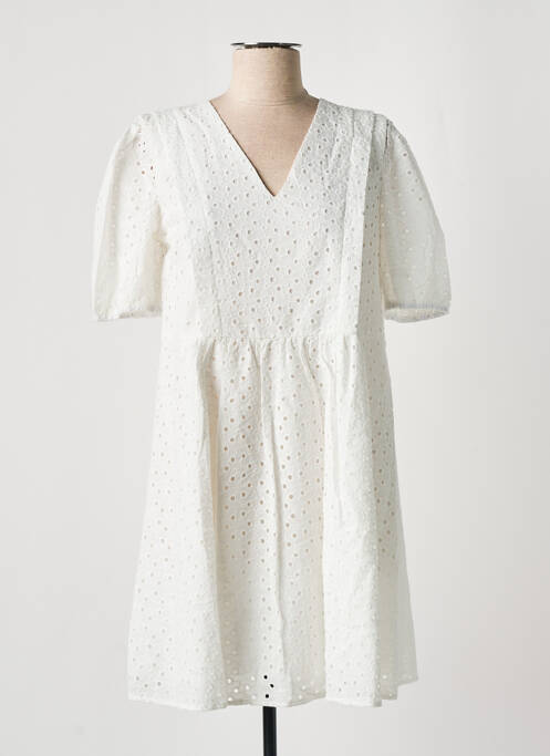 Robe courte blanc GRACE & MILA pour femme