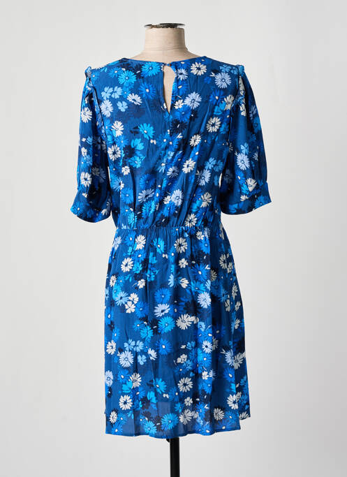 Robe courte bleu LA PETITE ETOILE pour femme