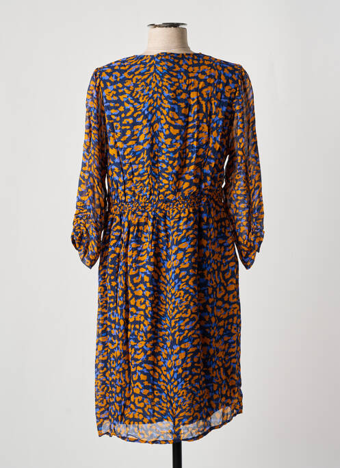 Robe mi-longue bleu LA PETITE ETOILE pour femme