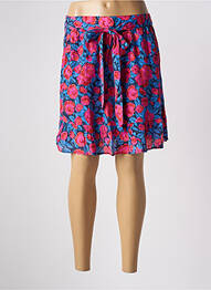Jupe courte taille haute bleu LA PETITE ETOILE femme