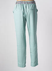 Pantalon droit bleu RUE MAZARINE pour femme seconde vue