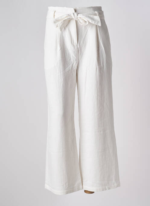 Pantalon 7/8 blanc FRNCH pour femme