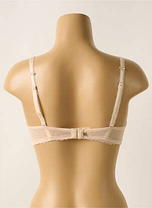 Soutien-gorge effet matière satinée haut soutien-gorge avec mousse de rembourrage amovible rose SIMONE PERELE femme