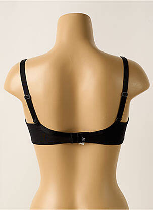 Soutien-gorge effet matière satinée haut soutien-gorge moulé noir SIMONE PERELE femme