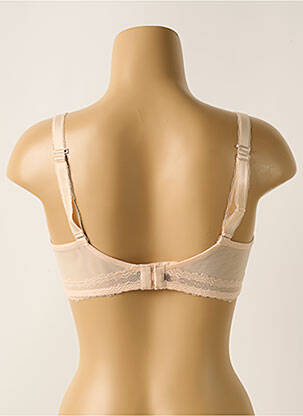 Soutien-gorge effet matière satinée haut soutien-gorge moulé chair SIMONE PERELE femme