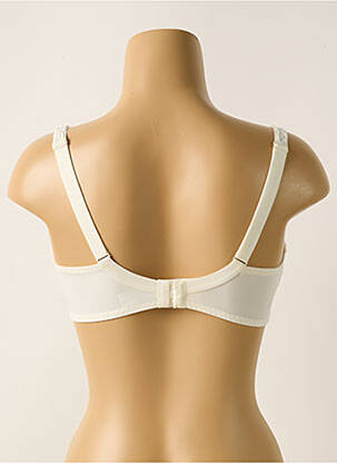 Soutien-gorge effet matière satinée haut soutien-gorge moulé beige SIMONE PERELE femme