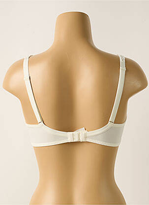 Soutien-gorge effet matière satinée haut soutien-gorge moulé beige SIMONE PERELE femme