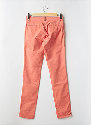 Pantalon chino poches taille normale orange BRIGHTON homme
