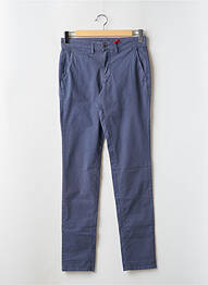 Pantalon chino poches taille normale bleu fonce BRIGHTON homme