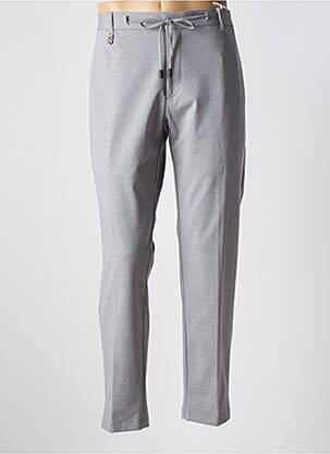 Pantalon slim stretch taille normale gris HAVANA homme