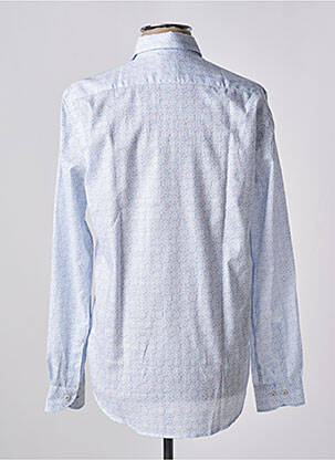 Chemise manches longues manches longues bleu HECHTER STUDIO homme