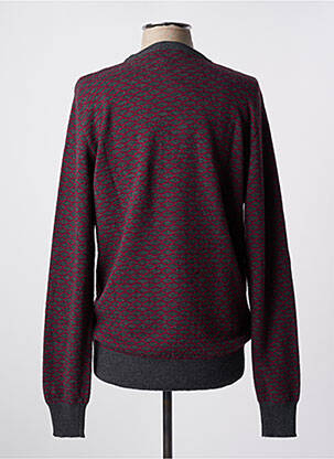 Pull stretch manches longues gris MASSIMO BONI homme