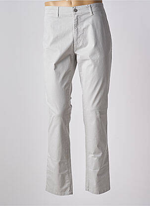 Pantalon chino gris LCDN pour homme