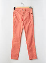 Pantalon chino orange BRIGHTON pour homme seconde vue