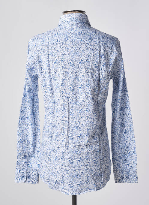 Chemise manches longues bleu BRIGHTON pour homme