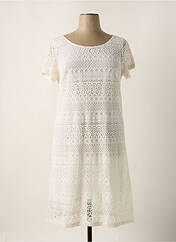 Robe mi-longue blanc AGATHE & LOUISE pour femme seconde vue