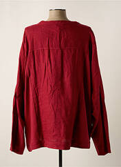 Veste casual rouge YESTA pour femme seconde vue