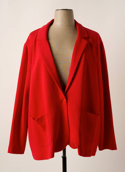 Blazer rouge YESTA pour femme