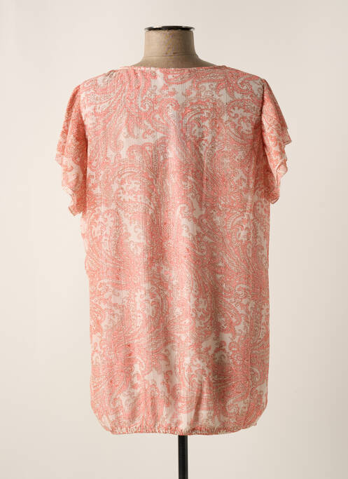 Tunique manches courtes orange ZHENZI femme