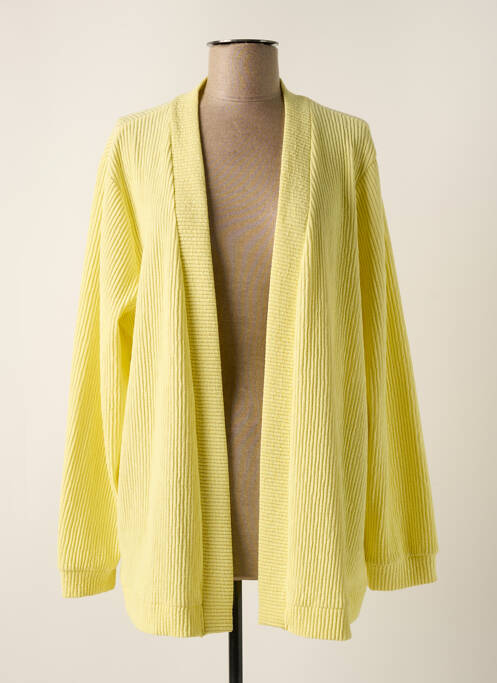 Veste casual jaune YESTA pour femme