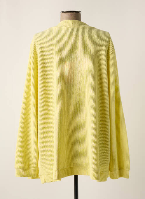 Veste casual jaune YESTA pour femme