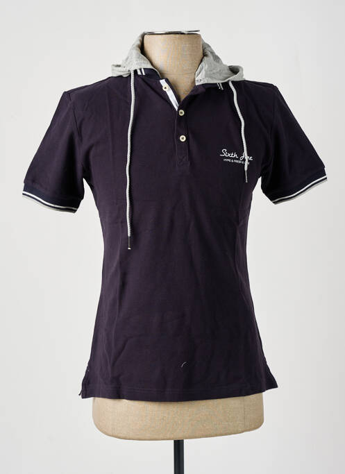 Polo bleu SIXTH JUNE pour homme